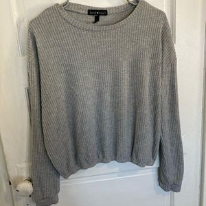 Derek Heart Gray Sweater
